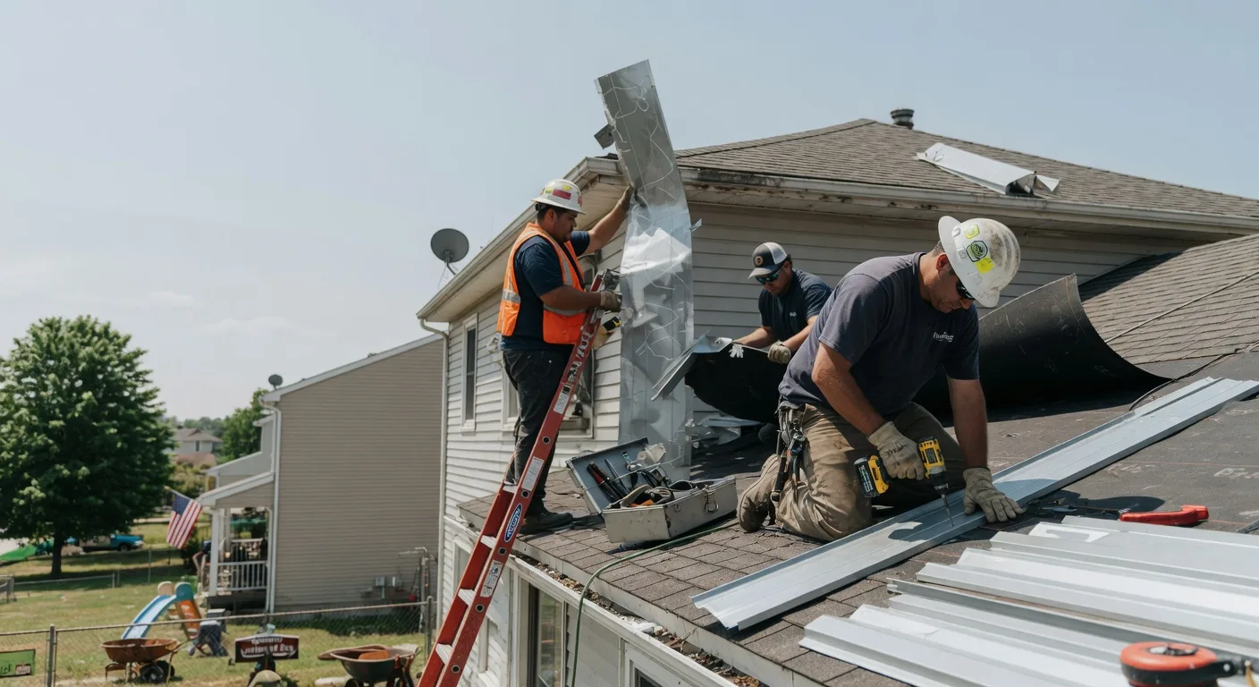 Metal Roof Repair in Heuvelton, NY